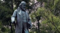 A statue of Albert Pike, a brigadier-general in the Confederate Army, stands in Northwest Washington, Thursday, Aug. 17, 2017. (Alex Brandon/Associated Press)