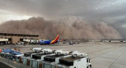 Towering wall of dust rolls through metro Phoenix, leaving thousands without power
