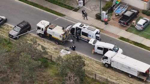 Tradies find infant's body inside stormwater drain