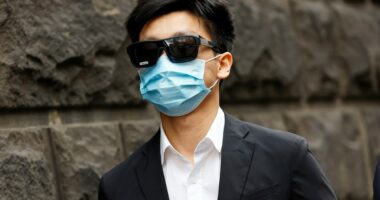 Surgeon Ryan Cho leaving the Supreme Court of Victoria.