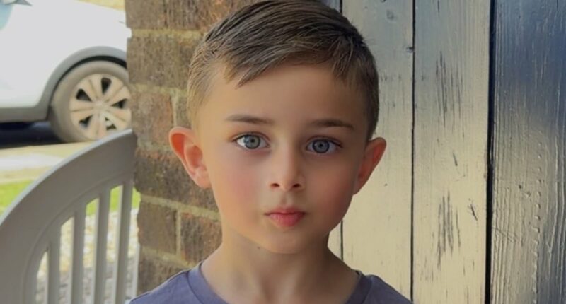 Tributes to boy, 4, who died after being hit by a bus outside hospital