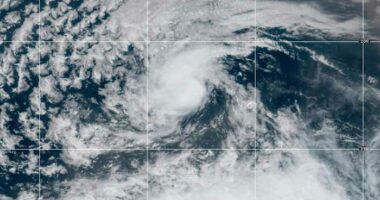 Tropical Storm Erin forms in the Atlantic and Hurricane Henriette strengthens in the Pacific