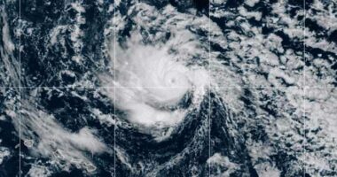 Tropical Storm Henriette strengthens in the Pacific but is not forecast to threaten land