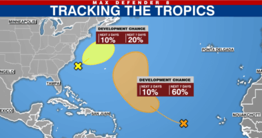 Tropical depression could form in Atlantic next week: NHC