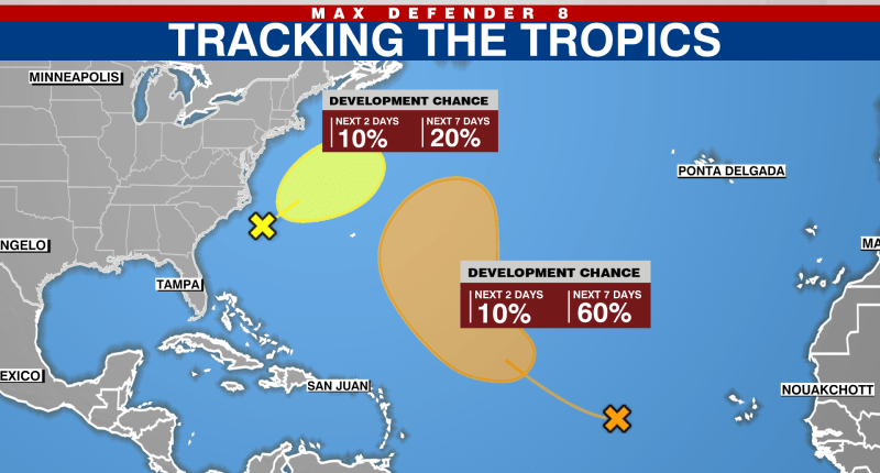 Tropical depression could form in Atlantic next week: NHC