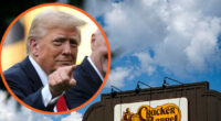Trump Celebrates Cracker Barrel Keeping Logo: 'Make Lots of Money'