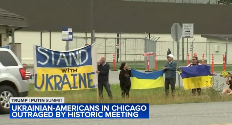 Trump-Putin meeting: Ukrainian-Americans in Chicago outraged by summit in Alaska over Russia-Ukraine war