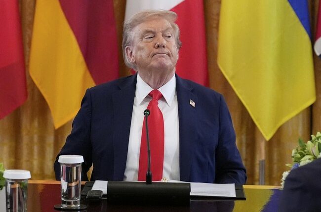 Trump Sounds Optimistic Tone Following White House Ukraine Talks