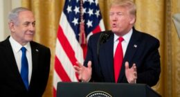 Trump calls Israeli PM a 'war hero', and adds  'I am too'
