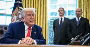 Trump formalizes high tariffs as he tries to reshape the global economy
