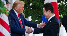 Trump health worries as president spotted with dark bruise on hands