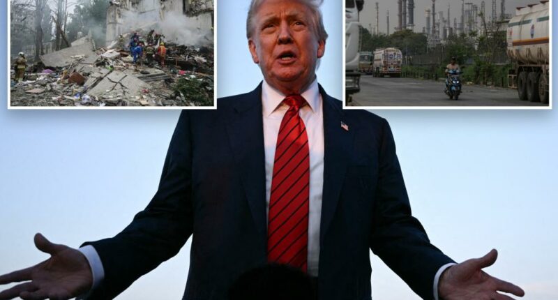Trump lambasts 'Russian war machine' as special envoy set to visit Moscow
