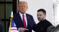 Trump makes bizarre new Ukraine claim hours before crucial meeting