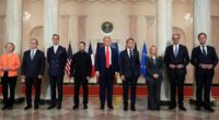Trump meets with Zelenskyy, European leaders for Ukraine talks at White House