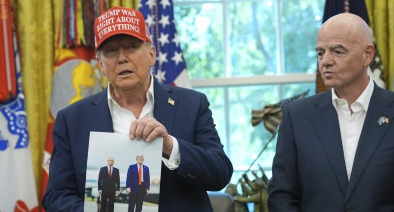 Trump says Putin may attend North America's World Cup