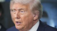 Trump signs orders targeting cashless bail, flag burning