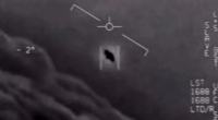 Thermal image of unidentified aerial phenomenon.