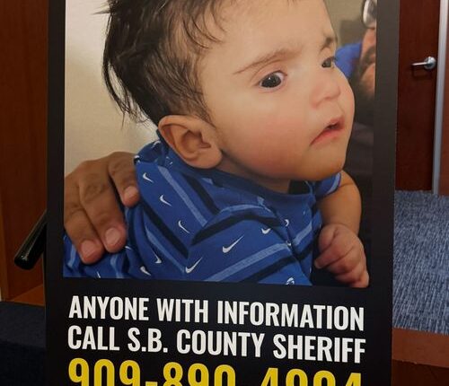 A missing persons poster of Emmanuel Haro in California, USA.