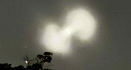 UFO mania grips small town after mysterious glowing object sighting goes viral