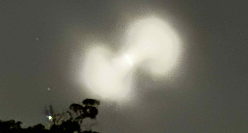 UFO mania grips small town after mysterious glowing object sighting goes viral