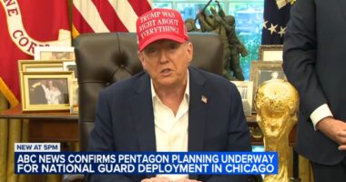 US official confirms Pentagon, President Donald Trump planning National Guard deployment in Chicago, Mayor Brandon Johnson speaks