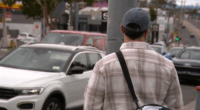 A plain-clothes police officer in Victoria.