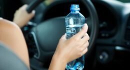 Urgent health warning as drinking water left in your car could be poisoning your body slowly over time