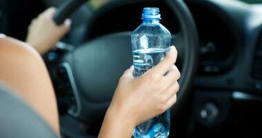 Urgent health warning as drinking water left in your car could be poisoning your body slowly over time