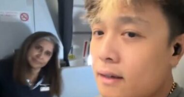 Vaping American Airlines passenger now claims he's the victim