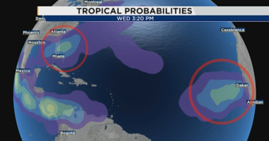 Watching 2 areas for potential early September tropical activity
