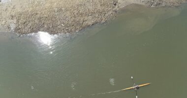 Wave goodbye to 'Wet Wipe Island': Thames' first mass removal begins