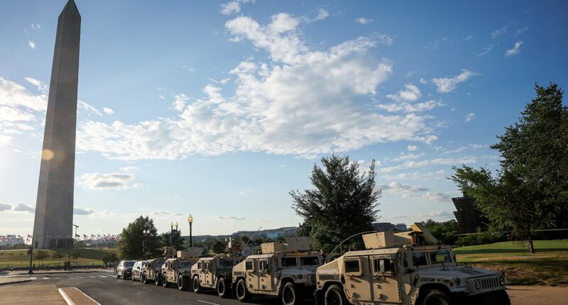West Virginia deploying 300-400 National Guard personnel to support Trump's DC safety mission