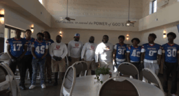 Westside High School football team gives back to community
