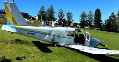 Sydney plane crash