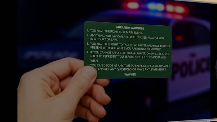 Who is Miranda and what’s he have to do with my rights? Trooper Steve explains