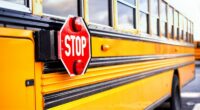 Why school buses are painted yellow