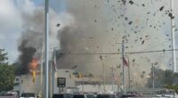 Wilmington, North Carolina building explosion NC leaves 4 firefighters injured