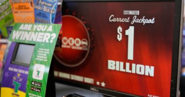 Winning numbers drawn for historic Powerball jackpot
