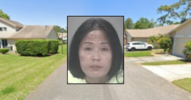 Woman 'intentionally poured acid' onto man in bed, cops say