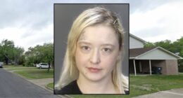 Woman who allegedly stabbed neighbor is in trouble again