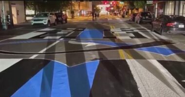 Work begins to remove street murals in Tampa