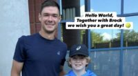 Young US Open fan reunited with player whose cap was SNATCHED from him