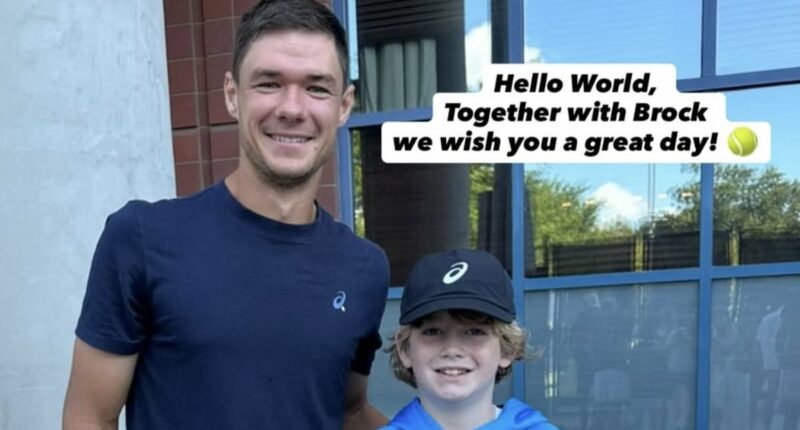 Young US Open fan reunited with player whose cap was SNATCHED from him