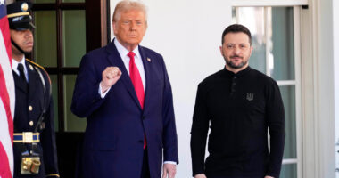 Zelenskyy-Trump meeting: Ukraine's leader brings Europe's top leaders with him to meet Trump on ending Russia's war