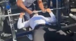 Zohran Mamdani struggles to lift 135-pound barbell