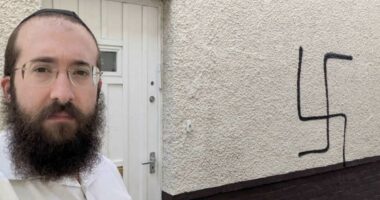 Airgun attack on Jewish teenager and swastikas daubed on Rabbi's homes put Bournemouth police on alert