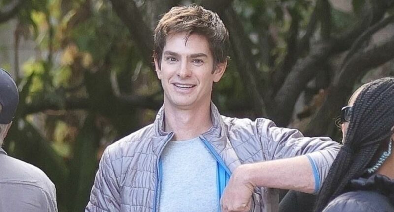 Andrew Garfield leaves fans confused by his 'freaky' face on new film set as he fuels plastic surgery rumors