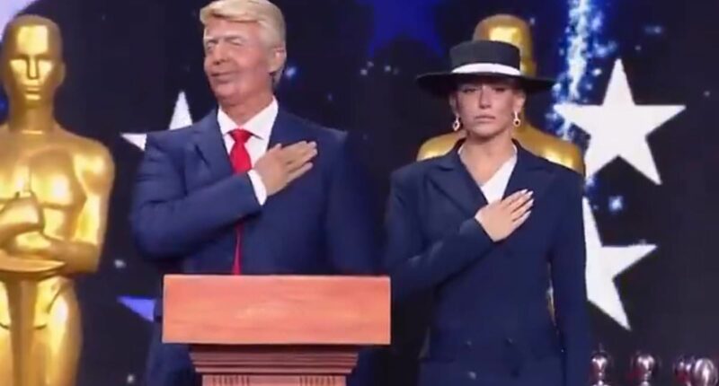 Dancing with the Stars tribute to Donald and Melania Trump stuns audiences