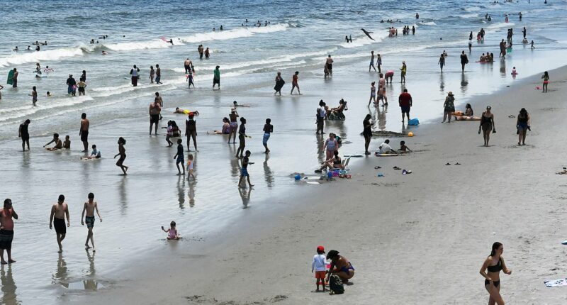 Deadly flesh-eating bacteria spread across beaches... as cases surge in terrifying rise