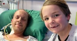Father-of-two, 39, thought stomach pain was from 'dodgy sausage' at BBQ... but it was colon cancer - doctors gave him 'months to live'